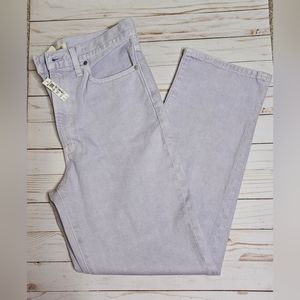 NWT Madewell Perfect Vintage Straight Jeans lilac